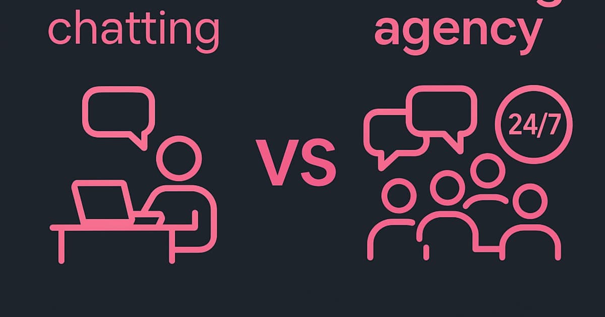 Chatting Agency vs Solo Chatting: Pros, Cons and When to Outsource